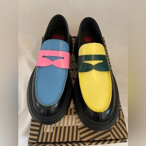 Camper Twin Loafers multicolor
